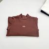 Colección Camiseta Base Liquidación ~ Otoño e Invierno Estampado Cuello Medio Algodón Lijado Camiseta Base Manga Larga Ropa Exterior para Niños y Niñas