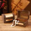 Caja de almacenamiento de madera nueva vintage personalizada, caja de joyería clásica y exquisita, caja de embalaje para coleccionables