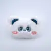 Acessórios de broche de panda de pelúcia, acessórios de roupa de urso de boneca, acessórios semiacabados para bolsas e sapatos, atacado de bonecas