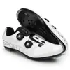 Zapatos de montaña para montar al aire libre deportes bicicleta carretera zapatos con calas suela dura zapatos de ciclismo dinámicos nuevos zapatos con cierre de velcro