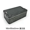 En Stock Embalaje Creativo para Té Cajas a Presión, Cajas Metálicas Mate con Cierre para Pasteles de Copo de Nieve, Pasteles de Piña, Cajas para Galletas