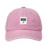 Popular Gorra de Béisbol Lavable con Diseño Impreso de Familia Mini Papá Mamá, Gorra de Béisbol Unisex para Exteriores con Protección Solar