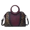 Moda Urbana Retro Artística Atuendo Casual Diario Compras Bolso Floral en Relieve Exquisito Bolso Cruzado para Mujer Transfronterizo