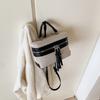 Bolso Caja de Bloques de Color Casual de Alta Gama de Moda Nueva Primavera y Verano Bolso de Mano Versátil Bolso Cruzado al Hombro para Mujer