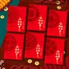 2027 Ano do Carneiro Envelope Vermelho Novo Estilo Criativo Desenho Animado Carneiro Zodíaco Festival da Primavera Envelope de Dinheiro da Sorte Presente de Ano Novo Dinheiro Pequena Bolsa de Envelope Vermelho