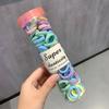 Argola de Toalha Infantil Sem Pelo Elástico de Borracha Alta Amarrador de Cabeça Feminino Elástico de Polegar de Menininha Faixa de Cabelo Corda para Cabeça de Bebê
