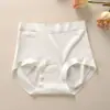 Ropa interior para mujer de algodón de fibra larga Xinjiang Grado A, 100 unidades, Entrepierna 10A de algodón puro, Antibacteriana, Talla grande, Cobertura total de cadera, Bragas sin costuras para mujer
