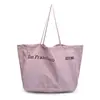 Bolso de Hombro de Nailon Dopamina para Mujer, Bolso Tote Versátil de Nicho, Bolso de Hombro de Gran Capacidad para Viajes, Bolso de Mano Casual