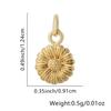 Collar de oro arena con flor de cuatro hojas micro-incrustado diamante de color diamante blanco lujo ligero diseño nicho de alta gama joyería cadena clavícula para niña