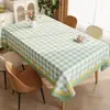 Toalha de Mesa Minimalista Impermeável à Prova de Óleo Lavável Novo Modelo 2025 Toalha de Mesa para Sala de Jantar Luxo Leve High-End Retangular Toalha para Mesa de Centro