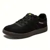Sapatos Masculinos de Bico Largo Transfronteiriços Sapatos de Treino Alemães Retrô Sapatos da Moda Leves para Casal Versáteis Casuais Sapatos de Skate Superfície de Couro Sapatos Esportivos
