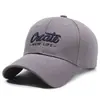 Sombrero de Sol de Borde Ancho Bordado con Letras Street Casual para Mujer, Gorra de Béisbol Versátil para Adelgazar la Cara