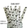 Grande quantidade de atacado spot canudos de papel descartáveis canudos de papel biodegradáveis estilo havaiano florais canudos de Flamingo