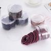 Elástico em caixa Corda de cabelo Headwear Pequeno estilo fresco Mori Menina alta elástica corda de cabelo para mulheres adultas Faixa de cabelo Base Corda