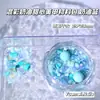 Kit de Material para Nail Art Doce Romântico Conchas Peroladas Coloridas Pedras de Strass Transparentes em Formato de Gelo Decorações DIY para Unhas