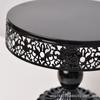 Accesorios de mesa de boda de estilo europeo, plato redondo para pastel, estante alto de hierro para pastel, plato de frutas, bandeja para refrigerios