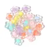 Estrella de Cinco Puntas de Acrílico Forma de Corazón Flor Pequeña Cuentas Transparentes Esmeriladas Cuentas para Manualidades Accesorios para Joyería al por Mayor