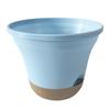 Varanda Bacia Absorvente Automática Redonda Resina Engrossada Plástico Verde Planta Jardinagem Rosa Verde Rosa Romana Preguiçoso Vaso de Flores