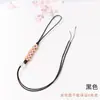 Llavero de Nudo Flor de Durazno Cuerda DIY Estilo Chino Marcapáginas Bolsa Cadena de Teléfono Accesorios Venta al por Mayor Pequeño Exquisito Cordón para Teléfono