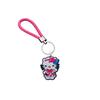 Llavero de cuerda trenzada creativo de la serie Hello Kitty de Amazon, colgante de coche creativo Dunhuang de cuero con dibujos animados