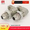 SAE070702 MS51507 2701 Junta sobre placa 6J9 com rosca externa JIC dobrada 90 graus e cone de 74 graus