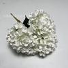 Flores de Hortensia Artificiales para Boda, Hortensia de 5 Cabezas, Ramo de 480 Flores, Arreglo Floral Alternativo Francés para Boda, Decoración Floral