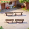 Musgo Paisaje en Miniatura Suculentas Adornos Corazón Romántico Taburete Artesanía de Resina Adornos Pequeños Materiales para Manualidades