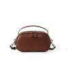 Bolso de Cuero Genuino para Mujer de Venta Caliente Transfronterizo 2025 Nuevo Bolso Cruzado para Teléfono Móvil Bolso Pequeño Portátil de Gran Capacidad para Viajes