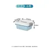 Directo del Fabricante Caja de Almacenamiento Doméstica de Gran Capacidad Caja de Almacenamiento Material Plástico PP Caja Organizadora Almacenamiento Doméstico con Tapa