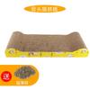 Atacado de fábrica arranhador de gato brinquedo de gato papelão ondulado ninho grande para gatos brinquedo de gato resistente ao desgaste placa para garras de gato Suprimentos para animais de estimação