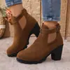 Verano 2026 Nueva Llegada Comercio Exterior Tallas Grandes Mujer Casual Cómodo Estilo Británico Cremallera Lateral Zapatos Planos de Moda Talla Única