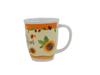 Taza de cerámica, taza promocional, taza de agua sencilla, taza de leche, taza de agua de gran capacidad transfronteriza, logotipo impreso