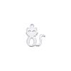Joyas de acero inoxidable para hacer animales gato conejo paloma pájaro de la paz pluma colgante de joyería accesorios de joyería DIY collar