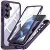 Funda Adecuada para Teléfono Móvil Samsung S26Fe/S25Fe, Nueva Funda Magnética Anti-Caídas con Protector de Pantalla y Película Templada