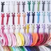 Cuero PU Costura de Borde Núcleo Redondo Envuelto en Correa Correa para Hombro Cuerda Accesorios DIY Tracción Cuerda de Cuero Trenzado