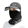 Chapéu de sol feminino de verão máscara protetora solar para o rosto anti-ultravioleta respirável boné de beisebol chapéu de sol para ciclismo ao ar livre