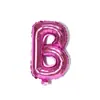Nuevo Globo de Aluminio con Letra Versión Inglesa Americana de 40 pulgadas Decoración Creativa para Arreglo de Cumpleaños Globo de A-Z Venta al por Mayor Transfronteriza