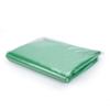 Bolsa de basura gruesa premium, bolsa de basura grande de plástico colorida, bolsa de basura comercial desechable negra de bolsillo plano