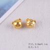 Novo Galvanizado Areia Pingente de Ouro Acessórios Óleo Gota Grande Furo Bead Liga Acessórios diy Jóias Pulseira Headwear Pingente