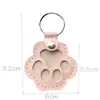 Nueva Bolsa de Almacenamiento de Pelo de Mascota, Colgante Llavero de Pata de Perro, Llavero de Almacenamiento de Pelo de Gato y Perro