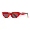 Exclusivo para Clientes Habituales: Gafas de Sol Ojo de Gato Xiaohongshu para Mujer, Modelo Nuevo con Acabado de Alta Gama, Polarizadas, Protección UV, Efecto Adelgazante