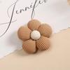 Versión coreana de flores de algodón tridimensionales súper lindas accesorios para ropa accesorios zapatos y sombreros bolsos decoración diy venta al por mayor al contado