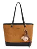 Comercio Exterior Transfronterizo Otoño e Invierno 2026 Bolso Nuevo para Mujer Bolso de Hombro Versátil Acolchado Simple Retro Bolso Tote de Gran Capacidad