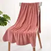 Toalha de Banho Estilo Jovem, Espessada e Ampliada, Altamente Absorvente, Toalha de Banho para Adultos, Uso Diário Doméstico, Toalha de Banho de Fibra Fina, Toalha de Banho 70*140