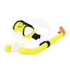 Set de Snorkel Transfronterizo para Niños, Equipo de Gafas de Buceo Completamente Secas, Snorkel, Máscara de Snorkel de Alta Definición para Buceo Libre