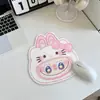 Alfombrilla de ratón con forma especial Dibujo animado de Labubu Moderna Pequeña de Labubu Linda para escritorio Pad para aprender Pad para computadora