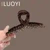 Novo Presilha de Garra de Alta Qualidade 2025 para Mulheres, Presilha Grande de Tubarão para a Parte de Trás da Cabeça, Elegante Presilha de Cabelo com Strass, Grampo de Cabelo, Acessório de Cabelo