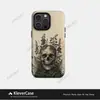 Funda Popular de Calavera Transfronteriza para Teléfono para Apple 15, Funda Protectora Dos en Uno, Estuche de Película Estilo Gótico para iPhone 17Pm