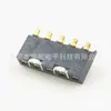 Suporte de bateria de pressão positiva 5p Espaçamento pequeno 1,6PH altura 3,1H conector de bateria sem pilar BC-1-509 mola