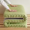 Colchón de Piso de Algodón Burbuja y Fibra de Soja para Dormitorios Estudiantiles, Colchón Compuesto de Cuatro Capas, Suave y Antideslizante, Personalizable